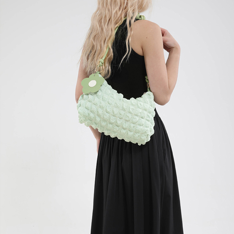 Luxury High Quality Bags - Nowa damska torebka koreańska, jednolity kolor,