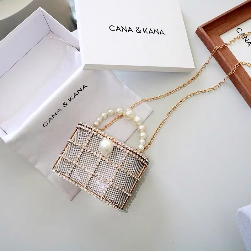 Luxury Bags Gold - Wysokiej jakości błyszcząca torebka damska, luksusowa