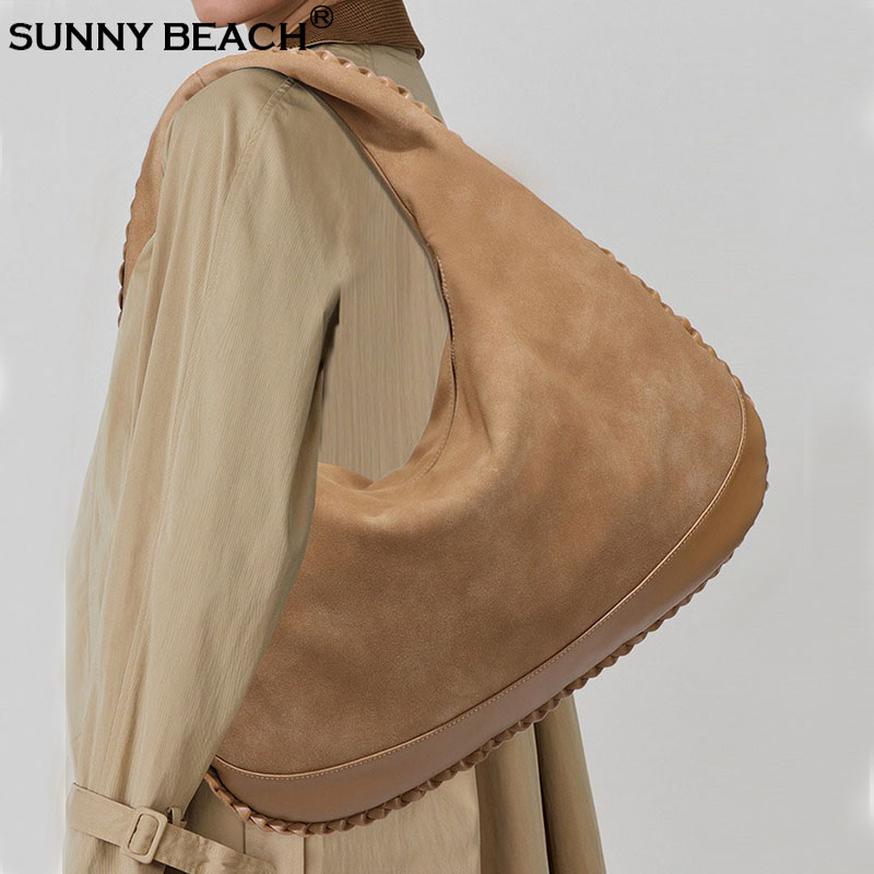 Torba na ramię o dużej pojemno – Half Moon Bag Suede recenzja i cena