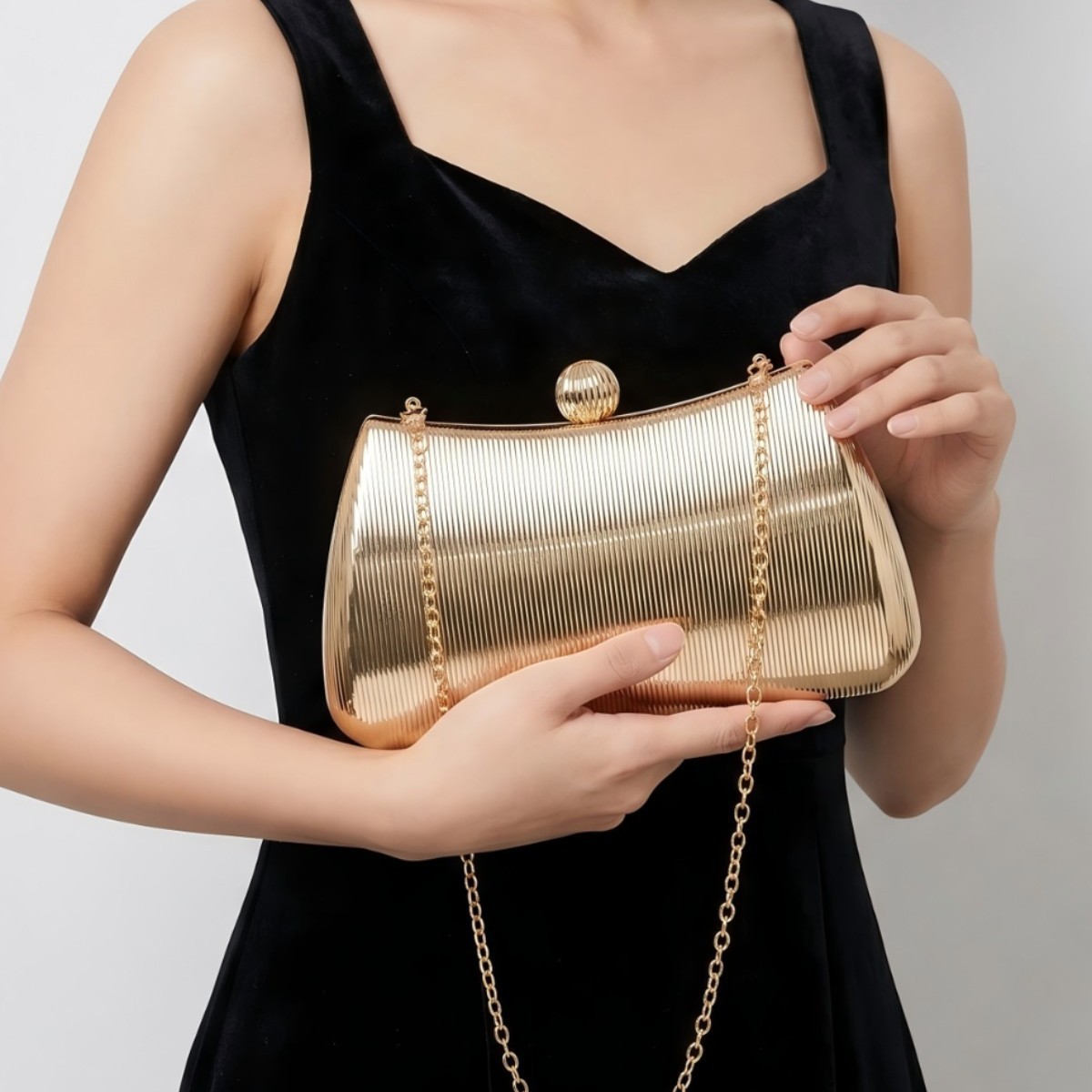 Elegancka torebka damska na wi – Luxury Bags Gold recenzja i cena