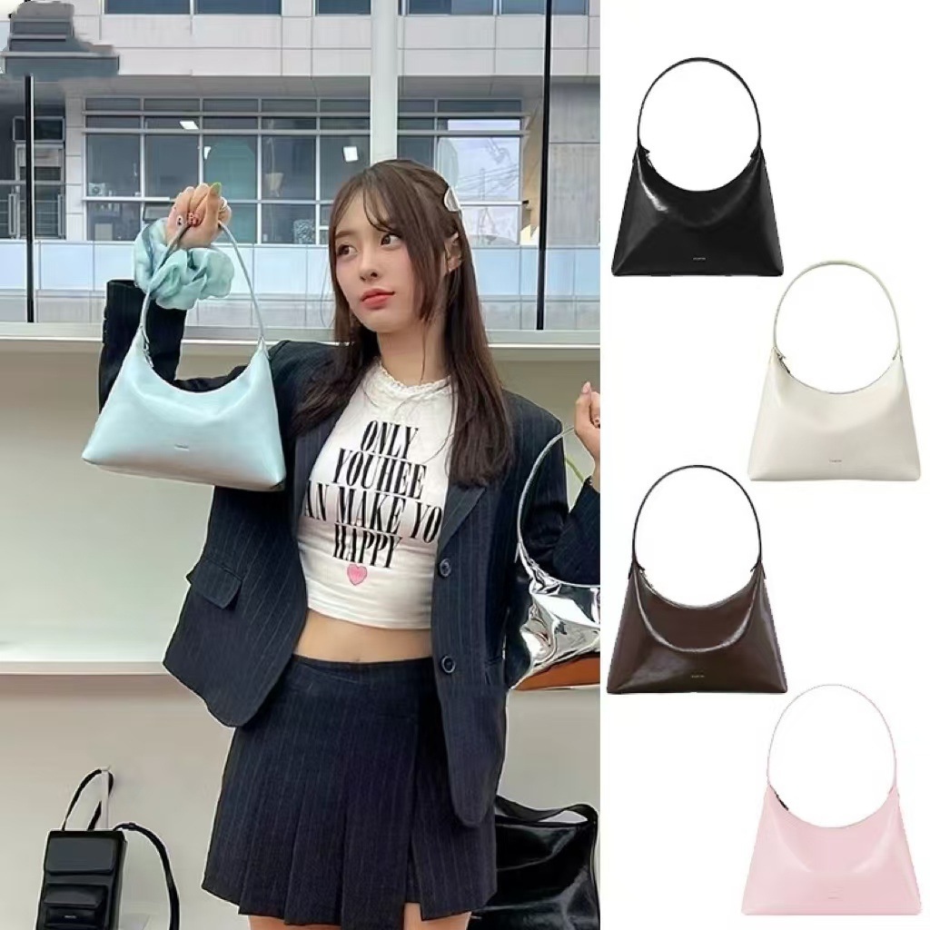 Koreańska niszowa, kreatywna t – Half Moon Bag Suede recenzja i cena