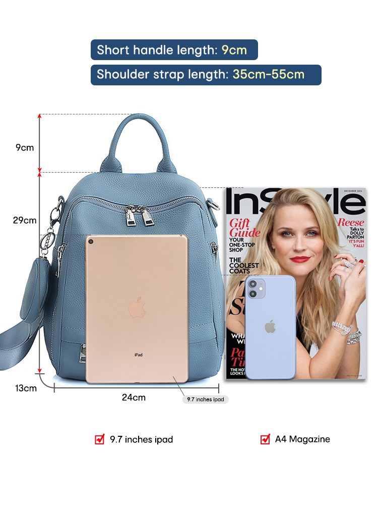 Plecak damski Zency z prawdziw – Luxury High Quality Bags recenzja i cena