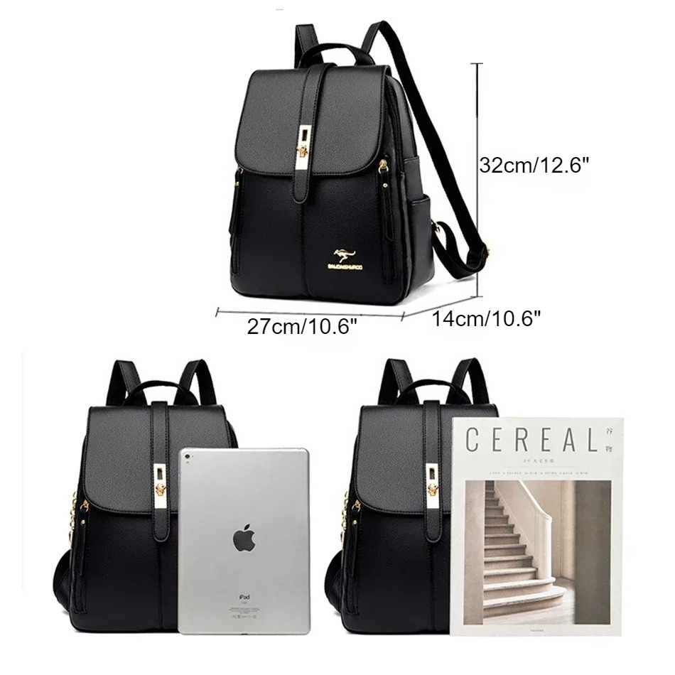 Damski skórzany plecak o dużej – Luxury High Quality Bags recenzja i cena