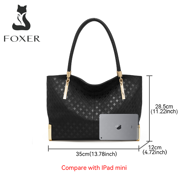FOXER Damska torebka z prawdzi – Luxury Bags Best recenzja i cena